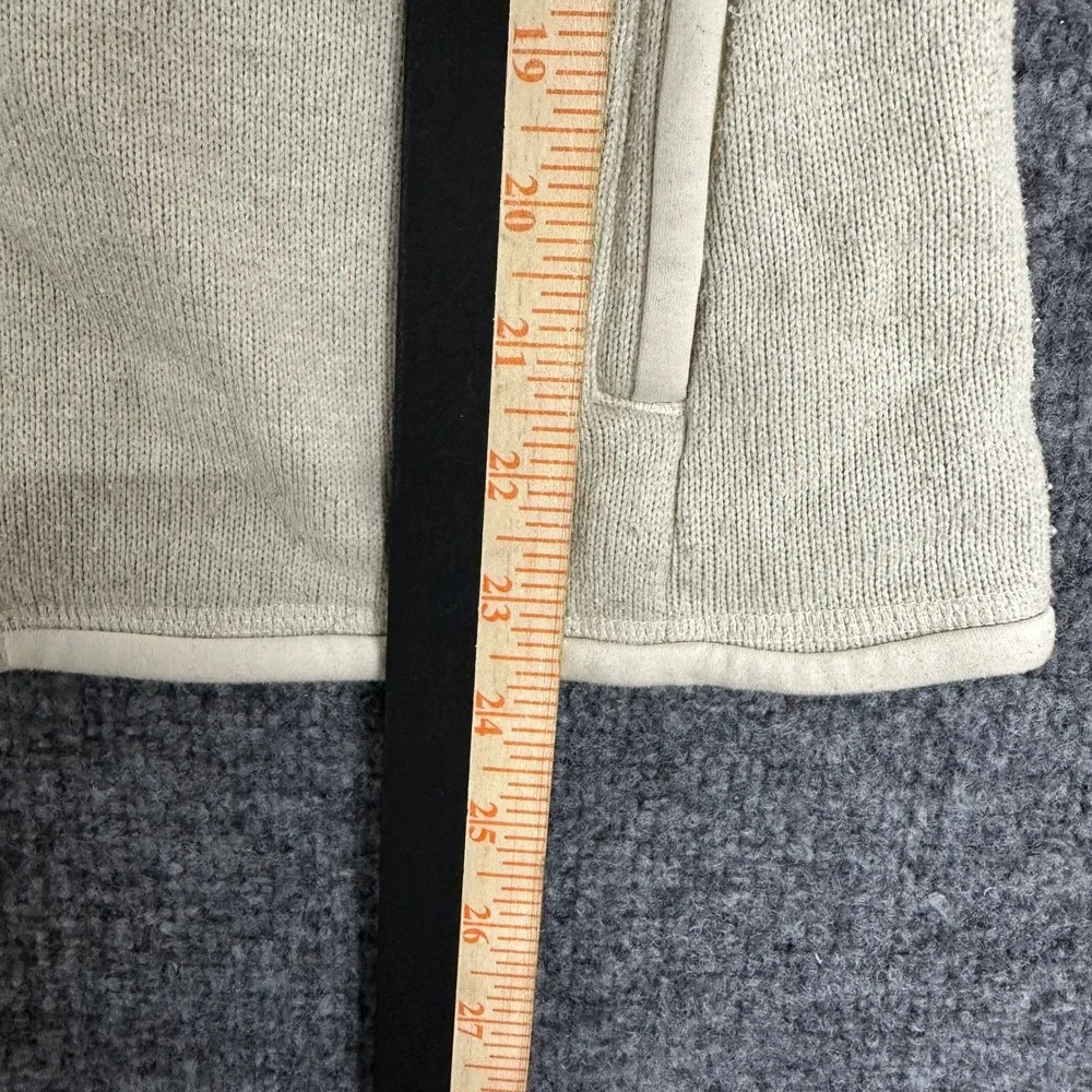 Patagonia Fleece Jacket Womens XS Beige Better Sweater Full Zip Knit Outdoor